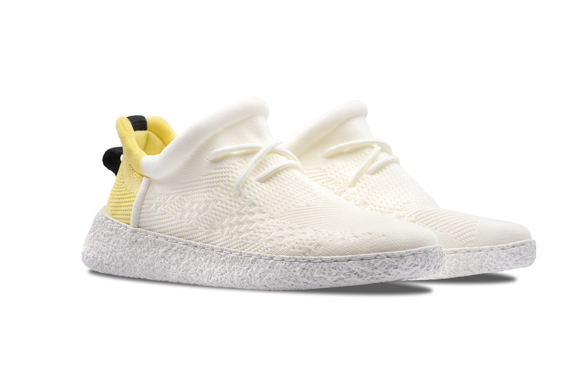 Baliston® by STARCK Smart Shoes | White/Yellow-White