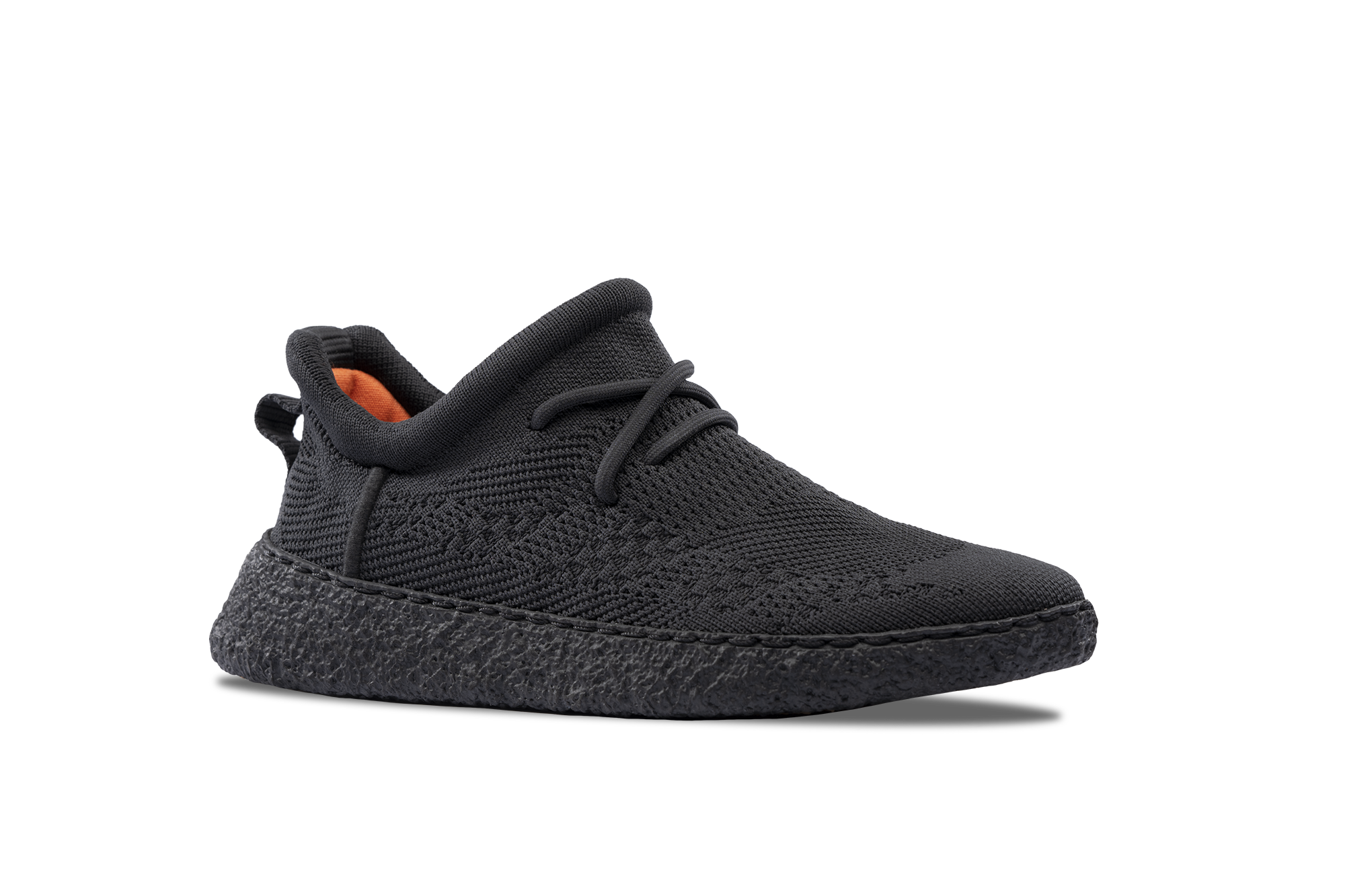 Full black Baliston Smart Shoe right side view