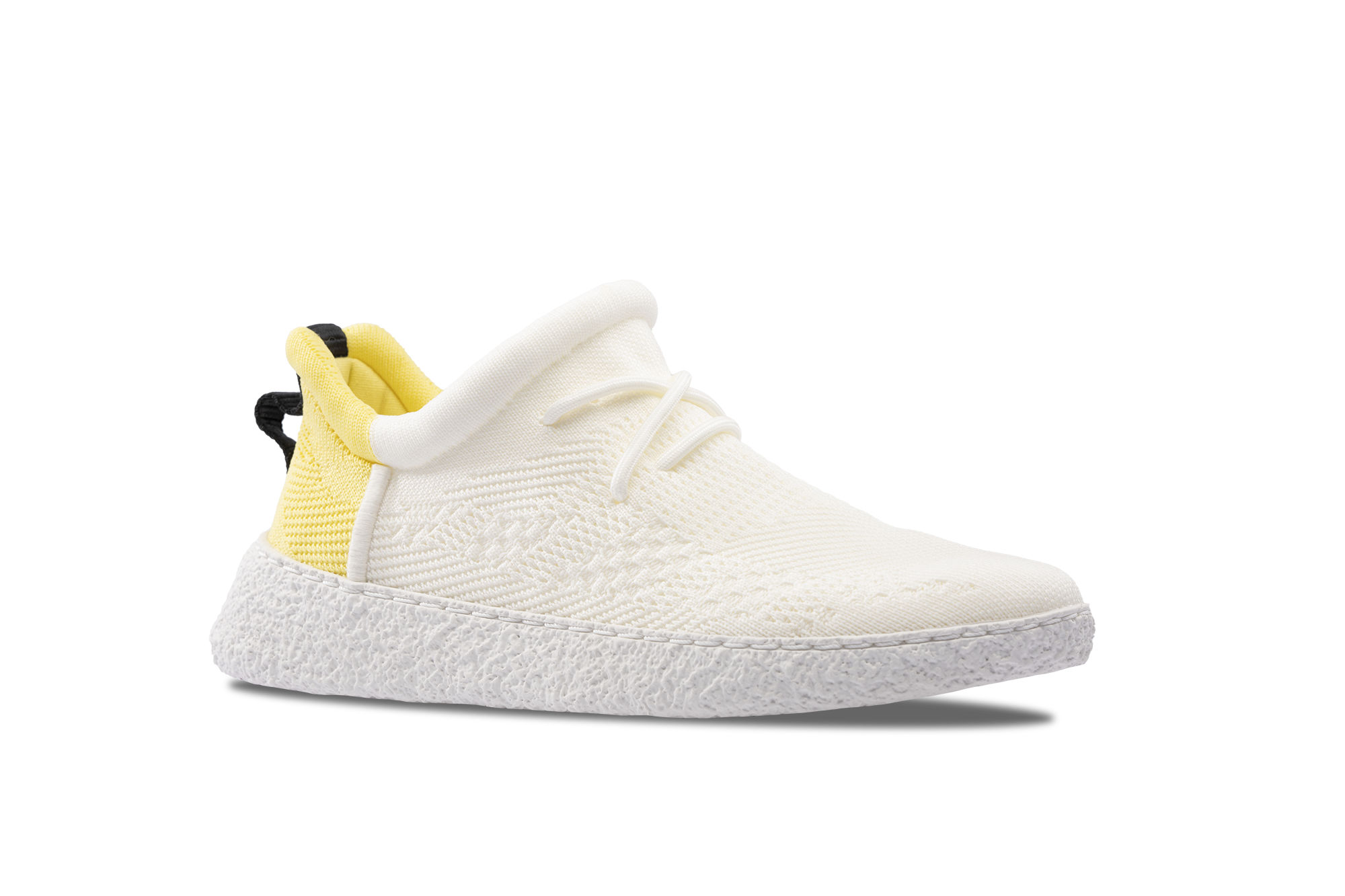 Yellow/white Baliston Smart Shoe right side view